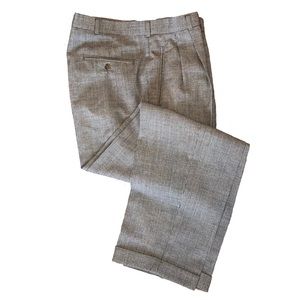Perry Ellis Portfolio 34x32 Pleated Dress Slacks